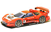Papercraft imprimible y armable Racing Car Arta NSX 2007. Manualidades a Raudales.