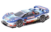 Papercraft imprimible y armable del Racing Car Raybrig NSX 2008. Manualidades a Raudales.