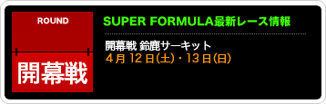 フォーミュラ・ニッポン最新レース情報:Special Round 富士スピードウェイ11月12日(土)・13日(日)予選:小暮 13位 中嶋 14位 決勝:小暮 12位 中嶋 リタイア