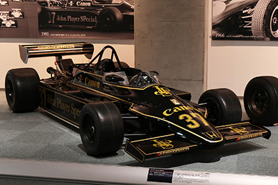 全日本F2選手権で1981年にチャンピオンを獲得したi&iレーシングのマーチ・ホンダ812（ホンダコレクションホール展示車）