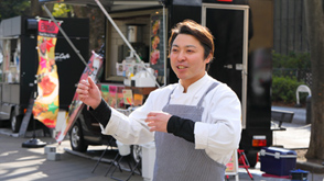 「キッチンカーをきっかけに実店舗のオープンも目指していきたい」と佐藤氏