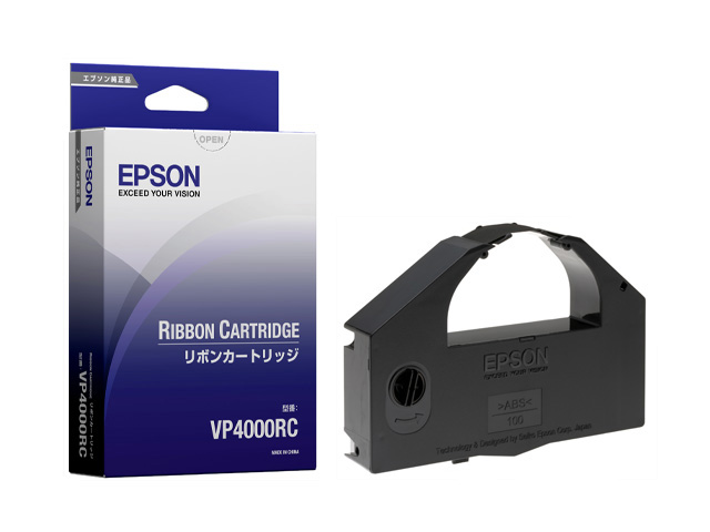 業務用10セット) EPSON（エプソン） リボンカートリッジ VP4000RC 黒-