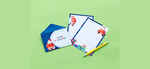 サンタさんに書こう♪レターセット