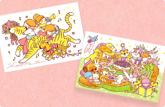 年賀状デザインサンプル 年賀状特集22 プリント活用 エプソン 年賀状デザインサンプル 年賀状特集22 プリント活用 エプソン