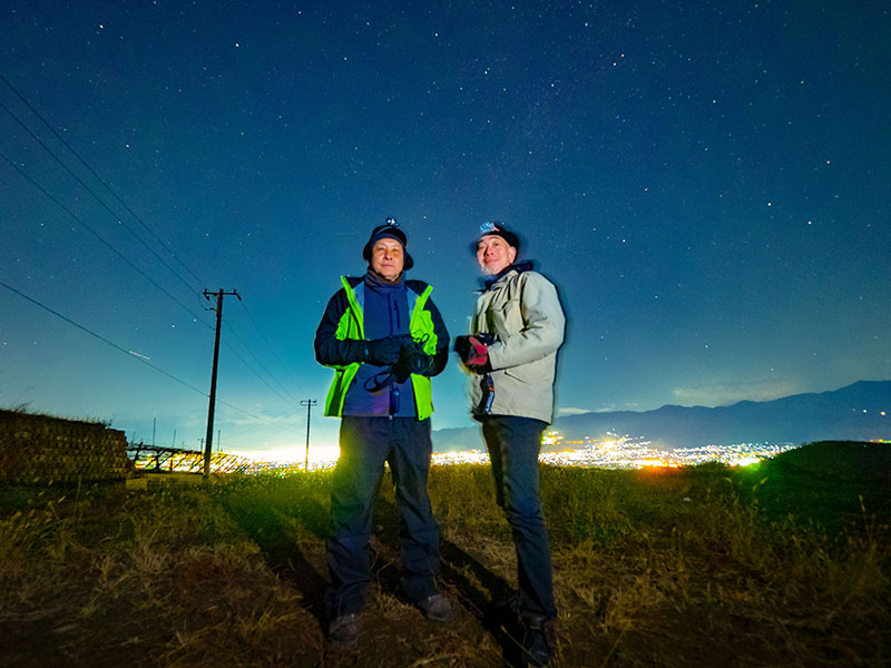 星景夜景写真のプロ茂手木秀行に聞く1：夜空と夜景を合わせて撮る方法