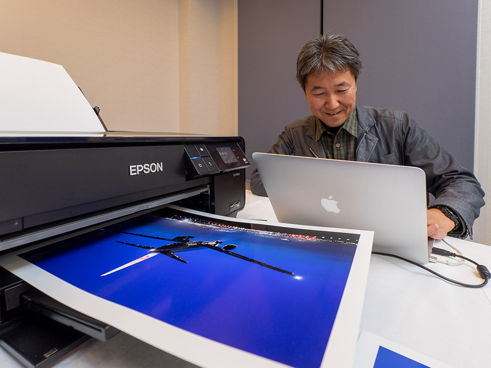 プリンターはエプソン「SC-PX5VII」を使用