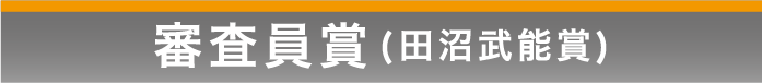 審査員賞 田沼武能賞