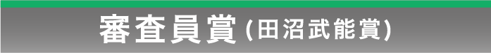 審査員賞(田沼武能賞)