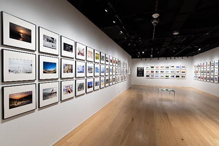エプサイトプレミアム写真展『感動の一枚』展示の様子