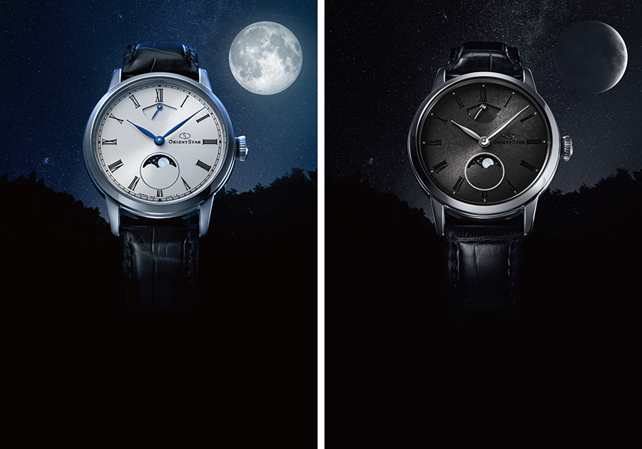 Orient star,ムーンフェイズ，オリエントスターの純正ステンレス