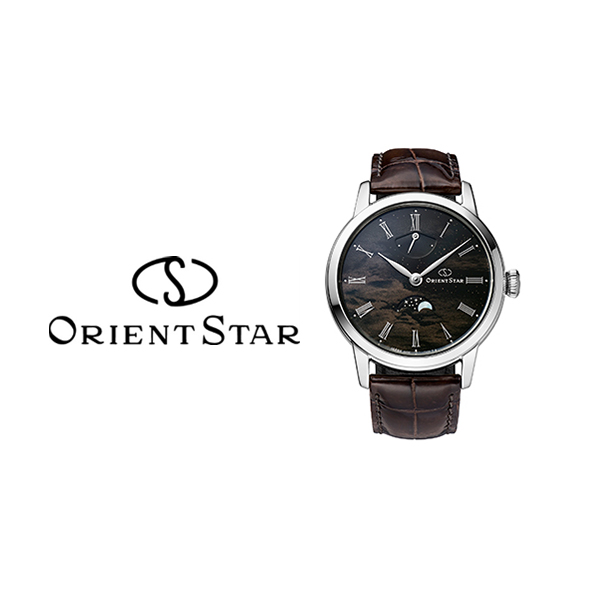 Orient Star」から『M45 F8 メカニカルムーンフェイズ ハンド