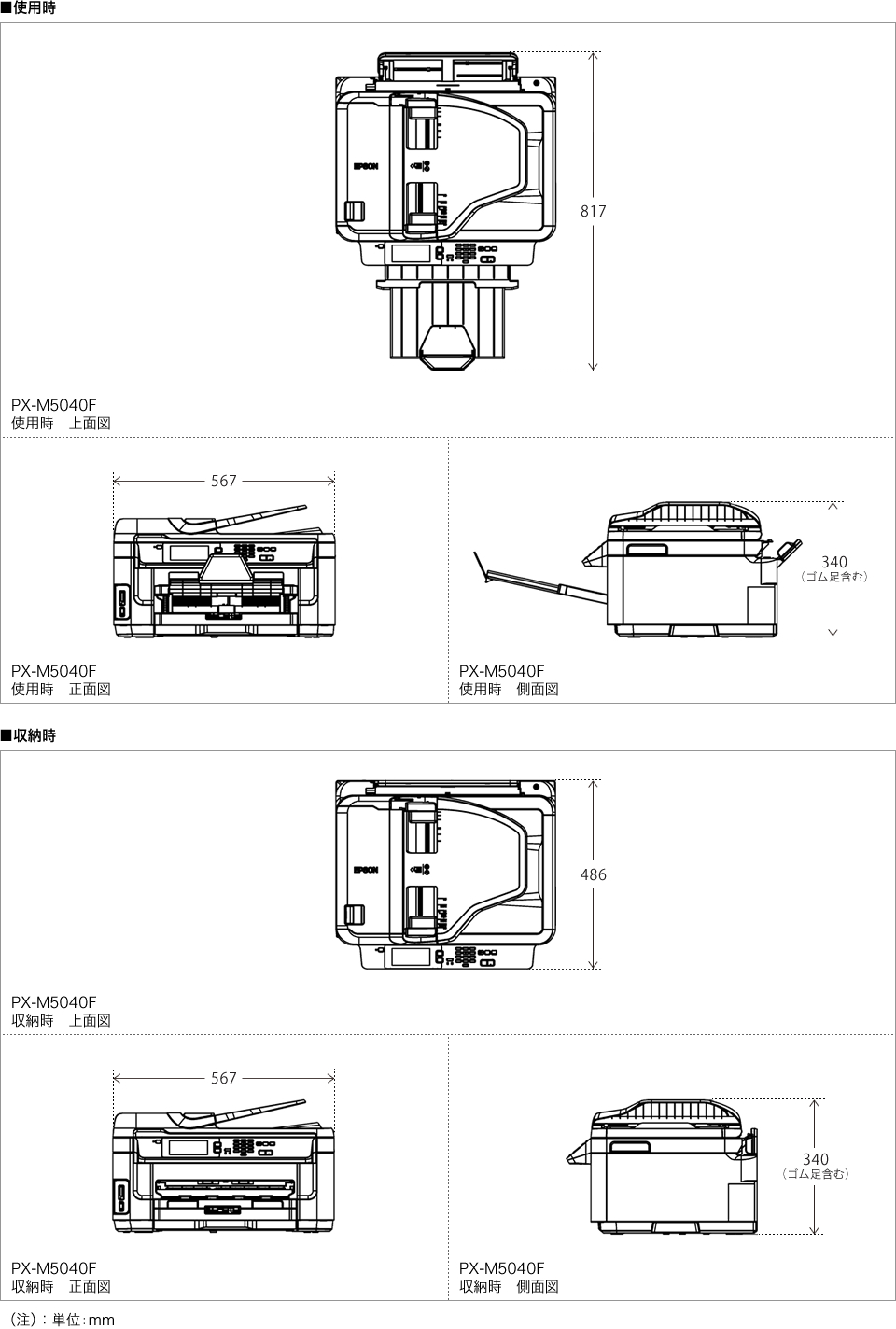 PX-M5040F