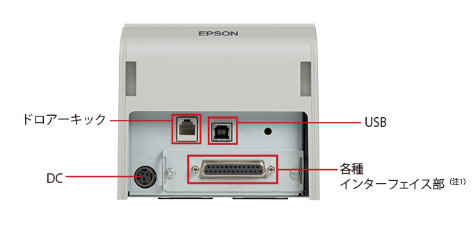 EPSON T702DT2603 レシートプリンター インテリジェントモデル Windows OS In… 通販