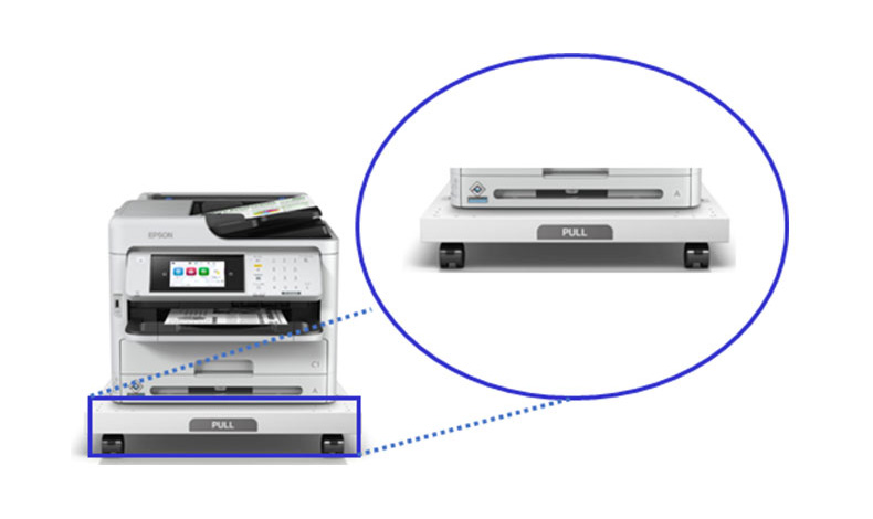 PX-M382Fの1段カセット時装着イメージ