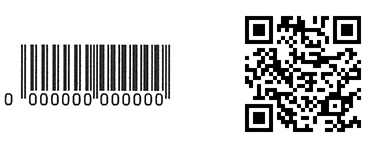 バーコードモード印刷でバーコードやQRコードが読み取りやすい。