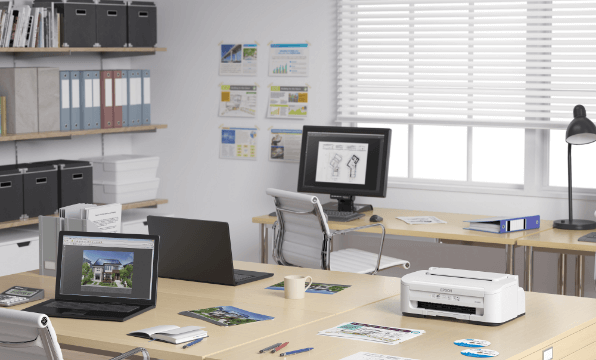 SOHOのデスク共有プリンター