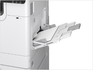 大量印刷を支える、最大6,050枚の給紙容量