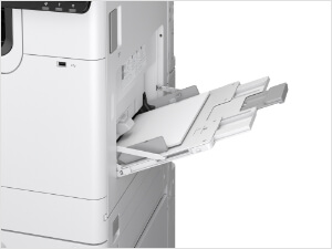 手差しトレイにも搭載されていいる自動用紙サイズ検知センサー