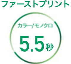 ファーストプリントが速い