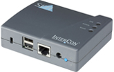 1100Base-TX/10Base-T、IPv6+IPv4対応