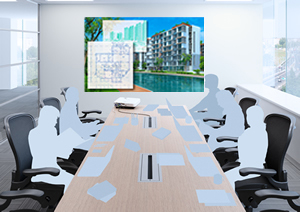 プロジェクター投写イメージ