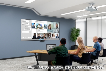 情報量に優れた超ワイドなディスプレイ表示