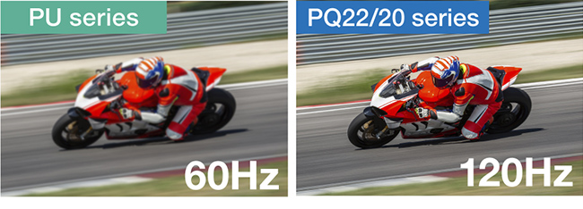 4K/120HZの入出力信号へ対応し、幾何学補正機能を制限なく使用可能。プロジェクションマッピングや、複雑な投写面に対するプロジェクションなど、ハイレベルな設置調整が求められるシーンで、映像の品質を損ないません。