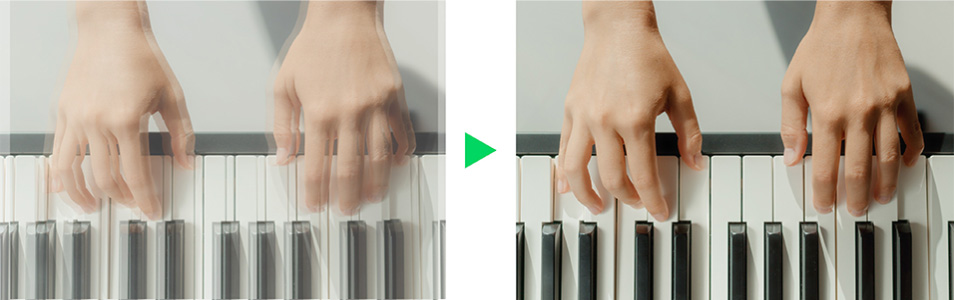 最大60フレームで滑らかな美しい動きを撮像可能です。