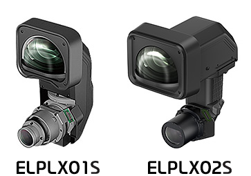 超短焦点ゼロオフセットレンズ（ELPLX01S/ELPLX02S/ELPLX03 
