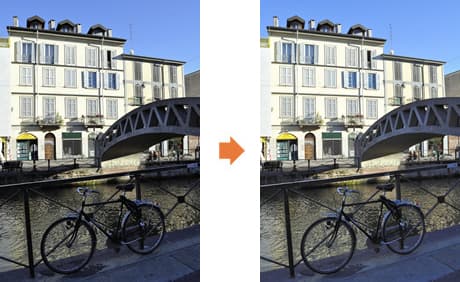 暗部の階調も滑らかなイメージ図