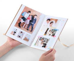 手作りフォトブックイメージ図