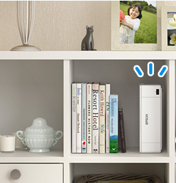 収納もコンパクトイメージ図