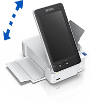 傾きを4段階で調節可能