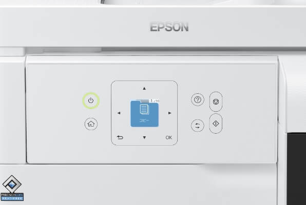 シンプルな操作ボタン