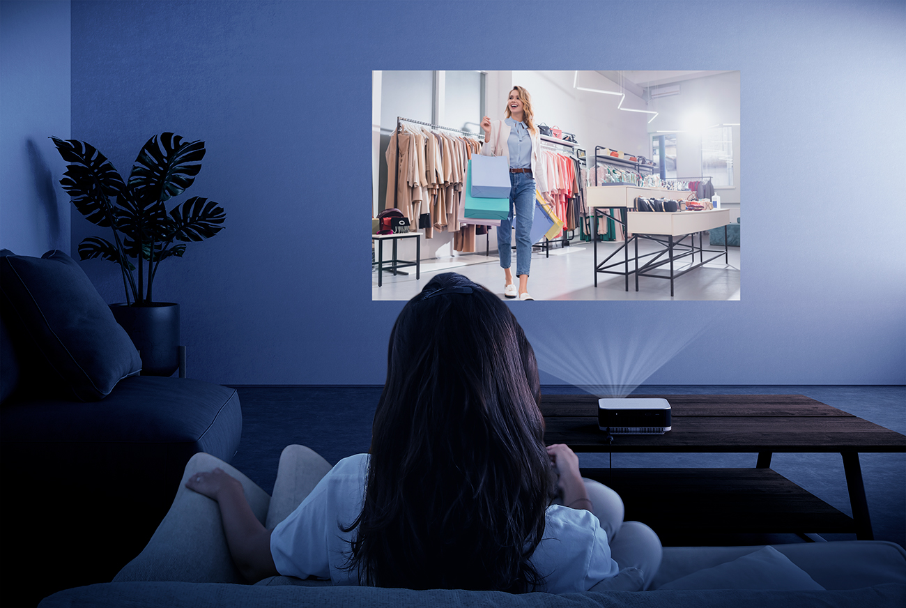 一人暮らしのプロジェクターの楽しみ方