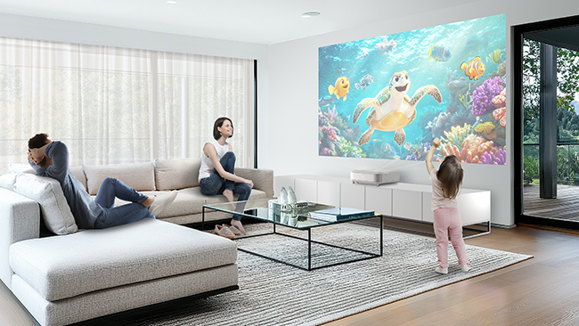 プロジェクターは壁に直接投写できる？綺麗に映すためのポイント