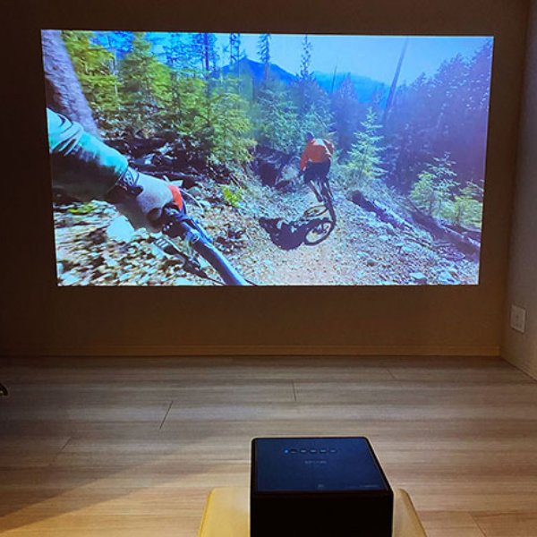 マウンテンバイクの投写イメージ