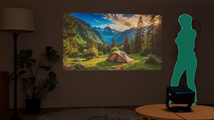 お子様に優しいスマートアイプロテクション機能