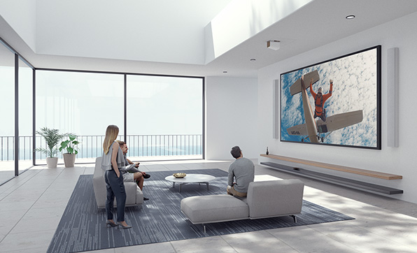 圧倒的な明るさと高画質な4K（注1）映像体験