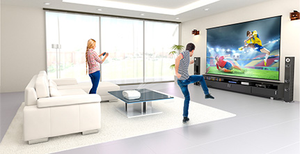 高コントラストな高画質