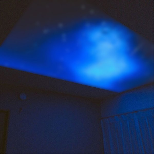 プラネタリウムの投写イメージ