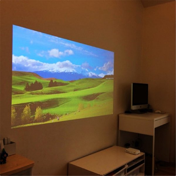 大自然の投写イメージ