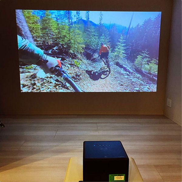 マウンテンバイクの投写イメージ