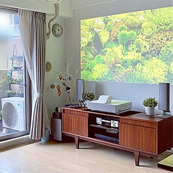 こだわりリビングにを設置するイメージ