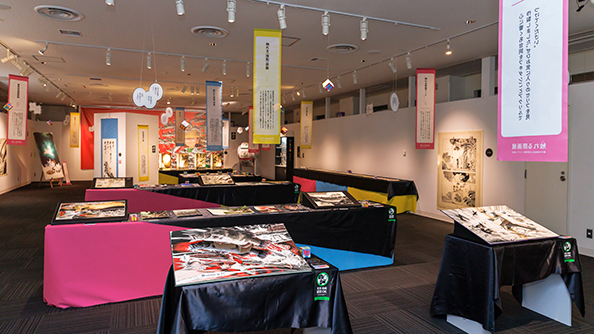 展示物の内製化、館内装飾の事例