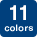 11 colors