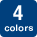 4 colors