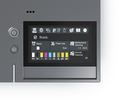 見やすく使いやすい液晶パネルの画像