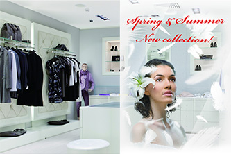 ウインドウディスプレイ　用途例