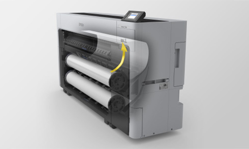 自動給紙採用により用紙のセットが簡単